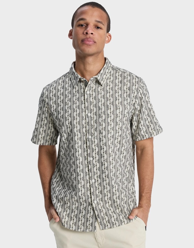 Quiksilver - Mens Horizons Short Sleeve Shirt