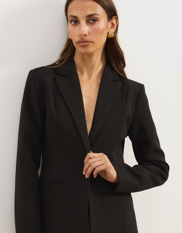 Atmos&Here - Stephanie Single Button Tailored Blazer