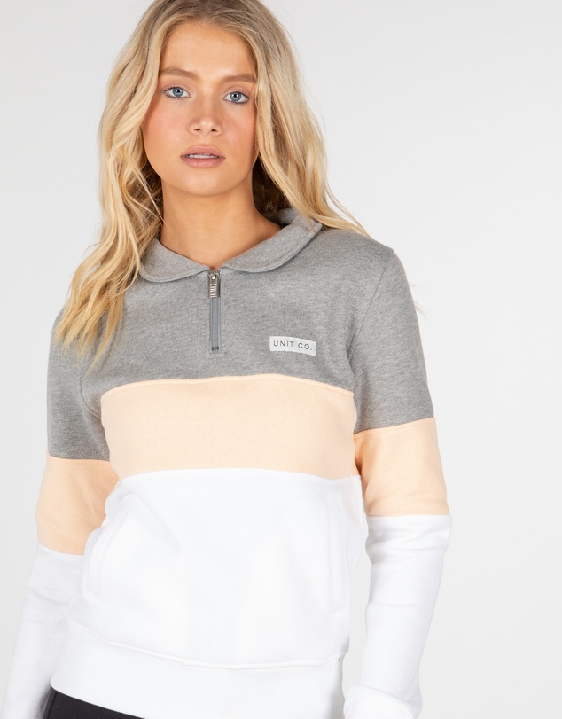 UNIT - UNIT Coco Ladies Pullover Half Zip Sweater