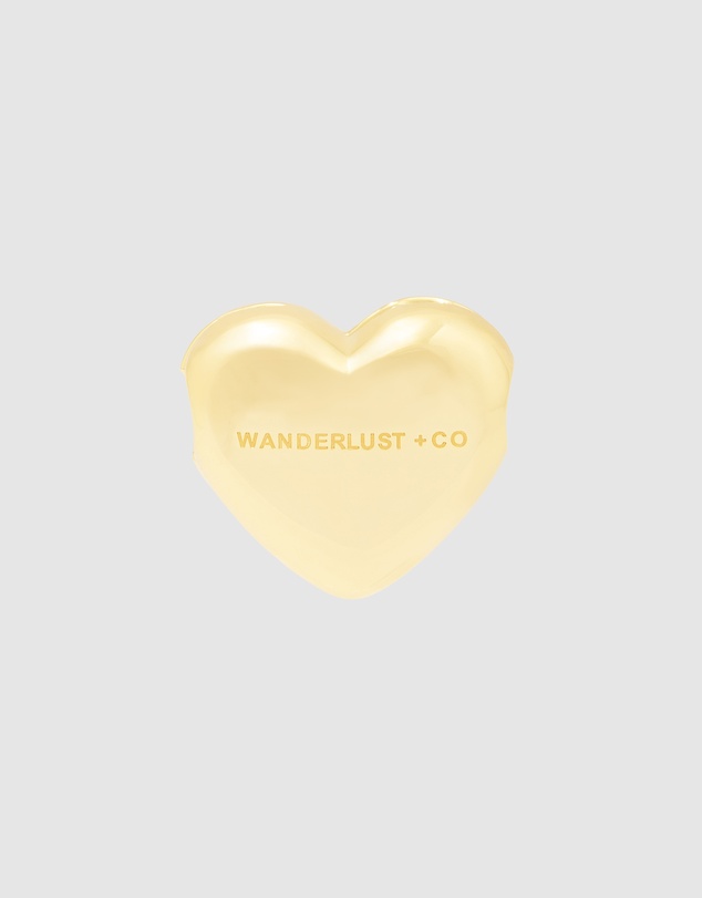 Wanderlust + Co - Bubble Heart Locket Pendant