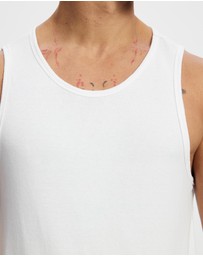 Surrounded By Ghosts - The Amphibole Rib Knit Singlet