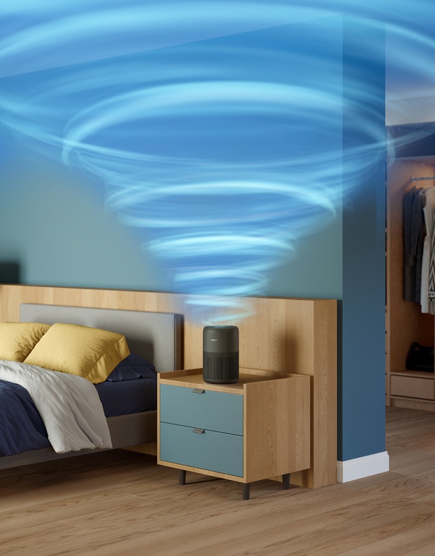 Philips - PureProtect Air Purifier 900 Mini Series for Medium Rooms