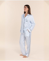 Gingerlilly - Rebecca Judd x Gingerlilly Susanna Cotton Long PJ Set
