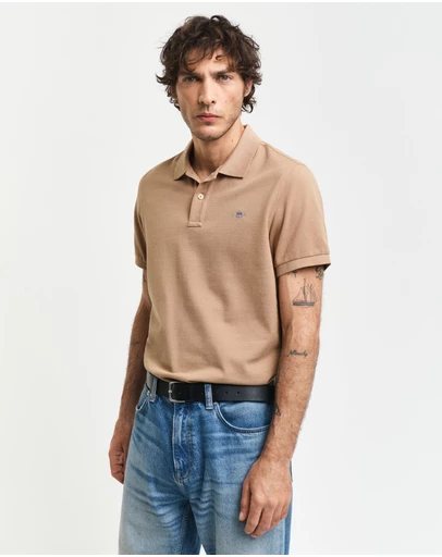 Gant - Regular Fit Shield Piqué Polo Shirt