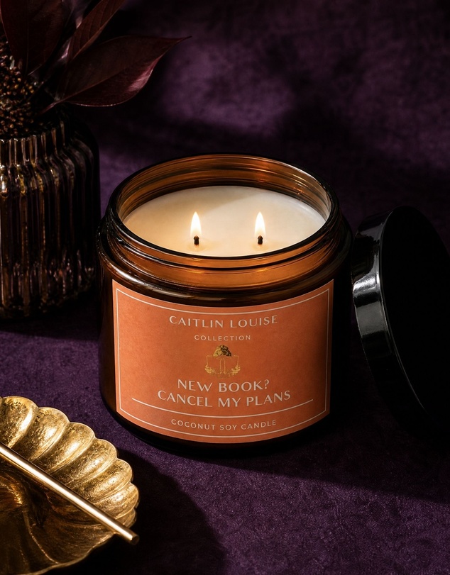 Caitlin Louise Collection - New Book? Cancel My Plans Candle