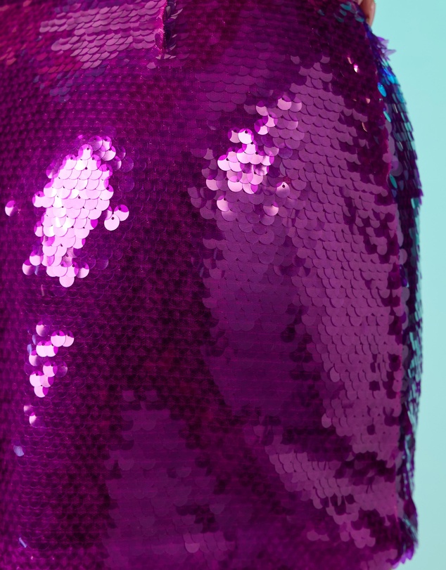 Dazie - Spritz Hour Sequin Mini Skirt