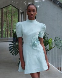 JUSTIN TONG - Noa Linen Mini Dress