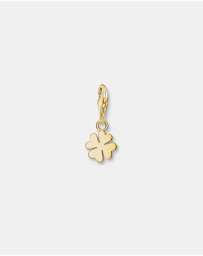THOMAS SABO - Charm Pendant Cloverleaf Gold Plated