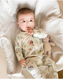 Bebe by Minihaha - Hunter Organic LS Zipsuit - Babies