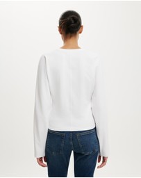 Cotton On - Blair Batwing Long Sleeve Top