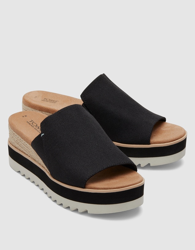 TOMS - Diana Mule Sandal - Wide Fit