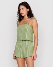 MINKPINK - Capri Tie Shoulder Cami