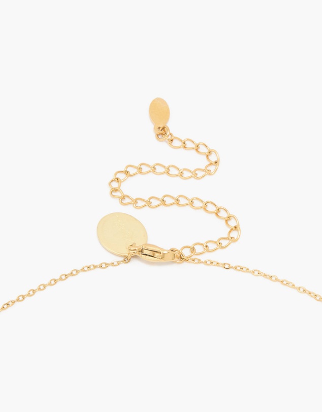 Lovisa - Waterproof Gold Plated Stainless Steel Cubic Zirconia Taurus Zodiac Sign Necklace