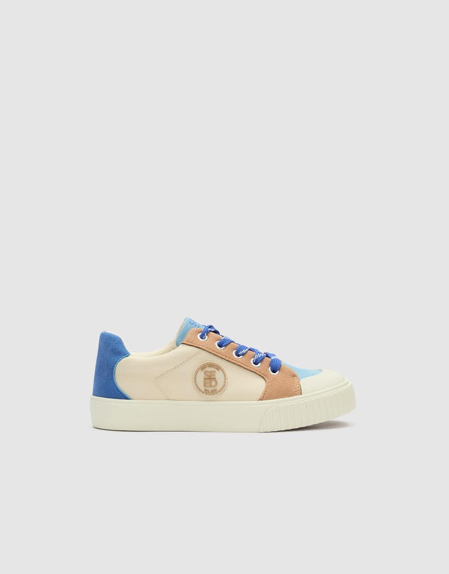 Seed Heritage - Colourblock Tennis Sneaker