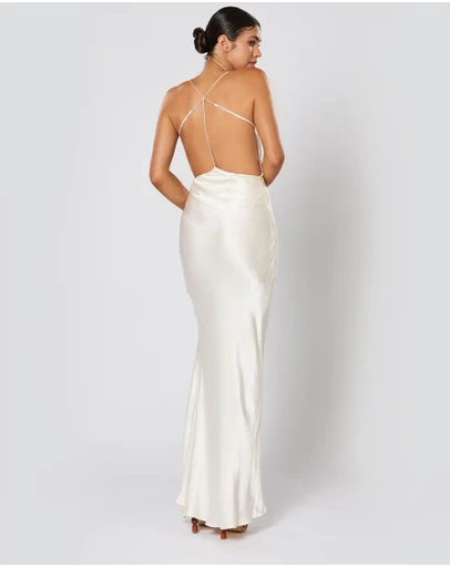 Winona - Alma Dress Pearl