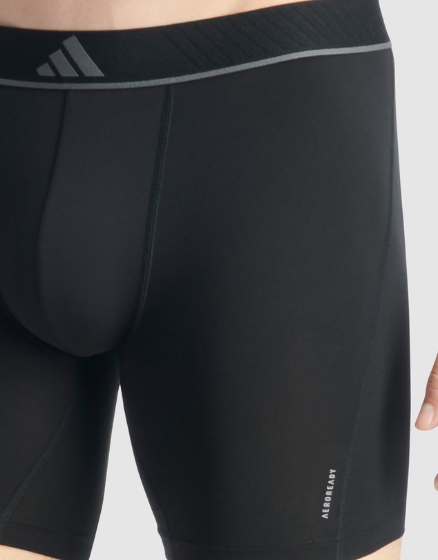 adidas Sportswear - 3 Pack Active Micro Flex Eco Boxer Brief Underwear