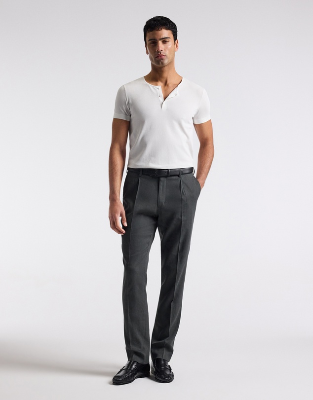 Calibre - Stretch Linen Blend Suit Pants Moss
