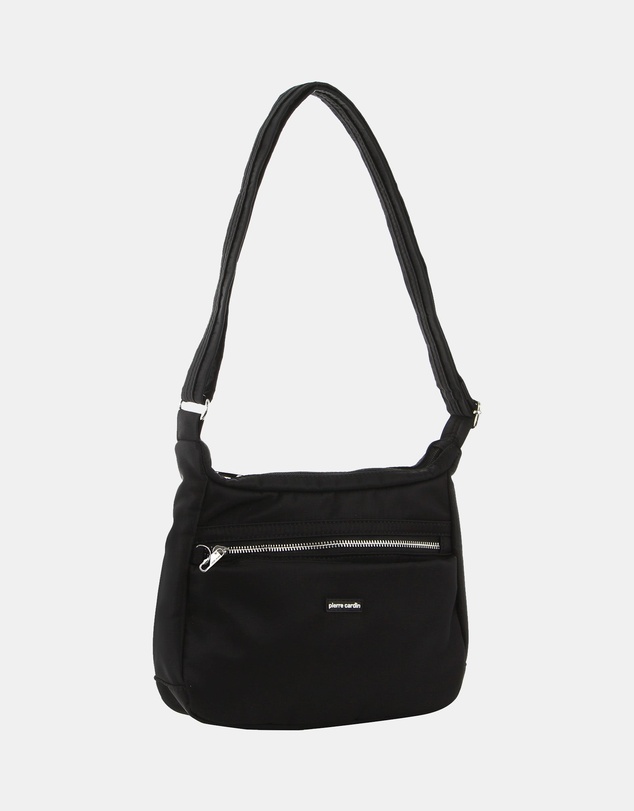 Pierre Cardin - Pierre Cardin Nylon Anti-Theft Cross Body Bag