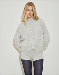 Maison Essentiele - Oversized Crew Neck Cardigan