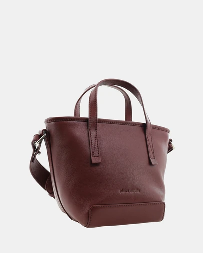 Pierre Cardin - Pierre Cardin Genuine Leather Tote Crossbody Bag