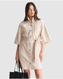 Decjuba - D-Luxe Denim Short Dress