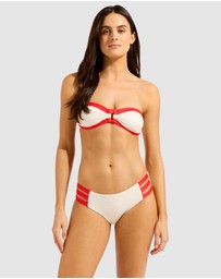 Seafolly - Band Wave Trim Front Bandeau