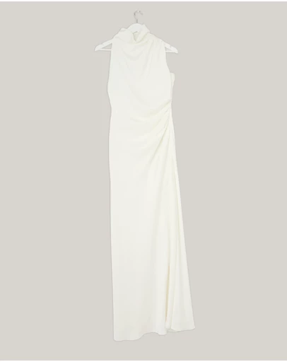 Revibe - Repaired MISHA The Constantina Satin Gown - AU 10