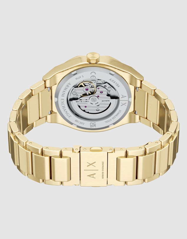 Armani Exchange - Gold Tone Chronograph Watch