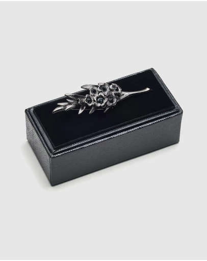 Politix - Ryan Crystal Floral Brooch