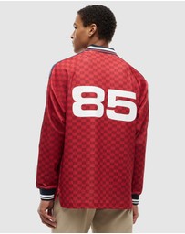 Tommy Hilfiger - Geometric Flag Print LS Rugby Shirt