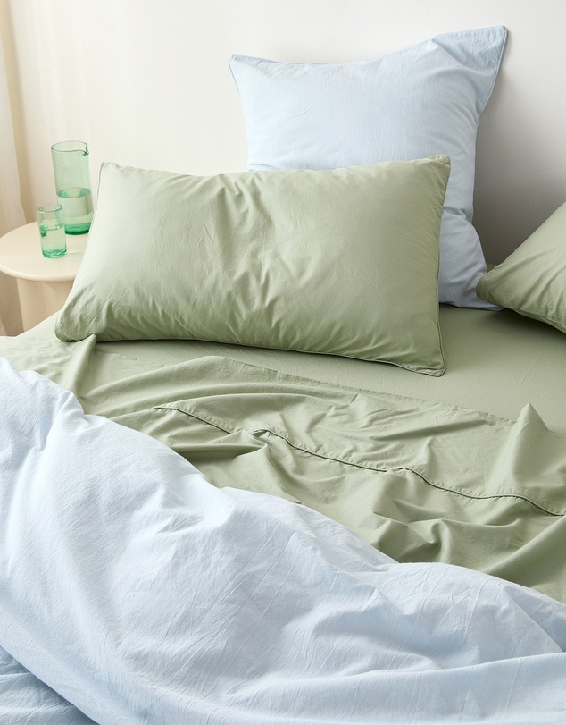Sheet Society - Leo Washed Cotton Full Sheet Set
