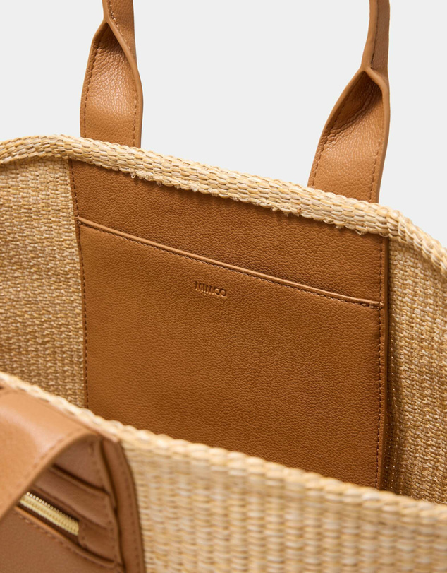MIMCO - Patch Textured Tote Bag