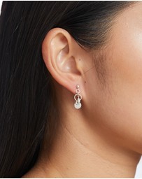 Alana Maria - Tilly Freshwater Pearl Earrings - Sterling Silver