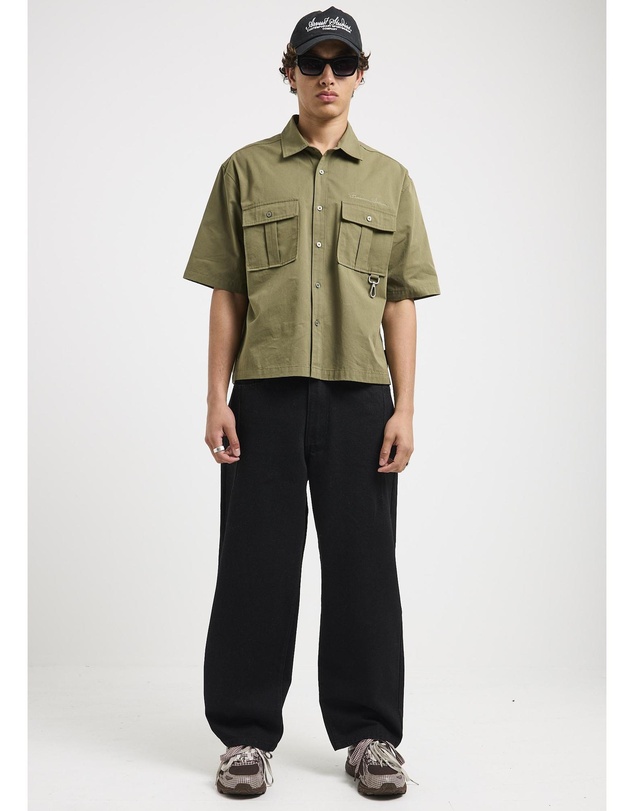 Black Noise White Rain - Raven Relaxed Denim Jeans