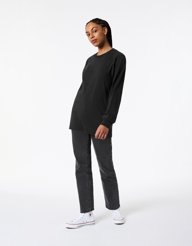American Apparel - Unisex Fine Jersey Long Sleeve T-Shirt