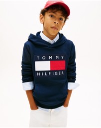 Tommy Hilfiger - Heritage Flag Badge Terry Hoody - Teens