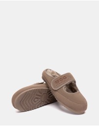 EVERAU - Australian Shepherd Ugg Velly Cow Suede Upper House Shoes