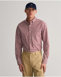 Gant - Regular Fit Gingham Poplin Shirt