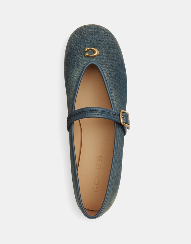 Coach - Sculpted C Soft Mary Janes