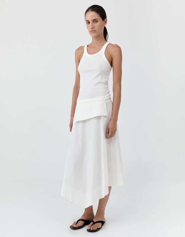 St. Agni - Detachable Belt Asymm Skirt