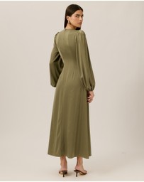 Tussah - Florence LS Satin Midi Dress