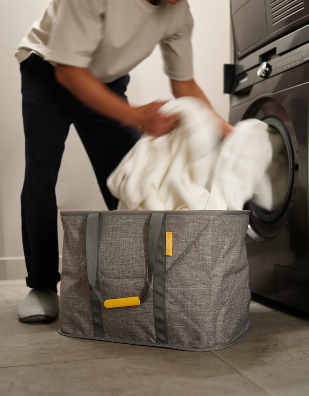 Joseph Joseph - Hold-All™ Max Large Collapsible 55L Laundry Basket (Grey)