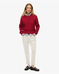 Superdry - Slouchy Cable Knit