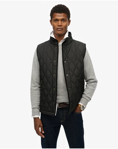 Superdry - Quilted Estate Slim Fit Gilet