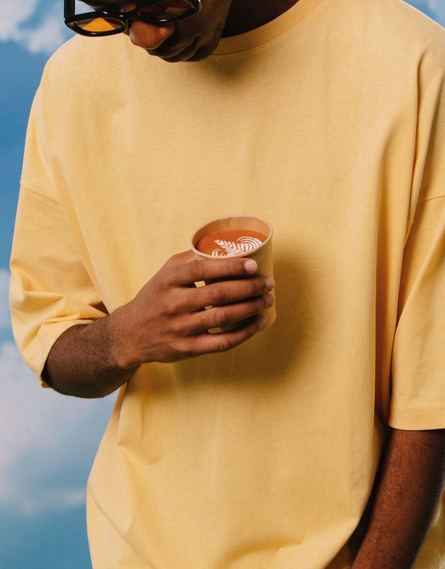 EAT MY SOCKS - Socks Caffe Latte