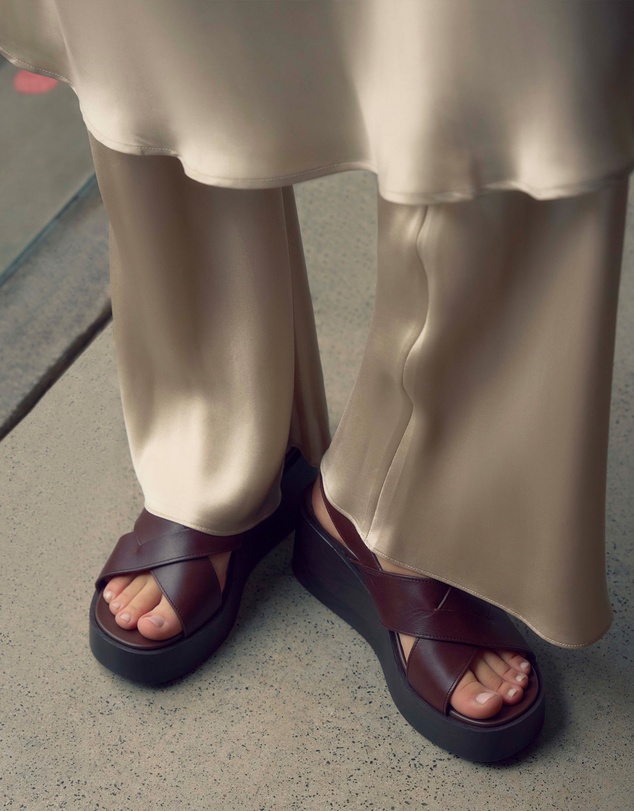 Jo Mercer - Cadey Mid Wedge Sandals