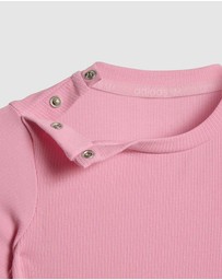 adidas Originals - Regular SS Rib Onesie - Babies