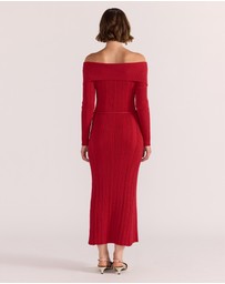 Staple the Label - Luna Off Shoulder Knit Dress