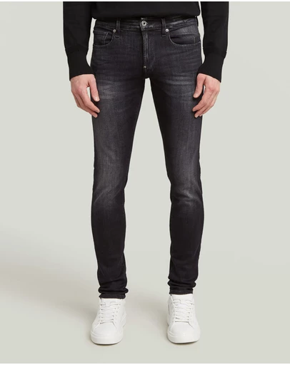 G-Star - Revend Skinny medium aged faded