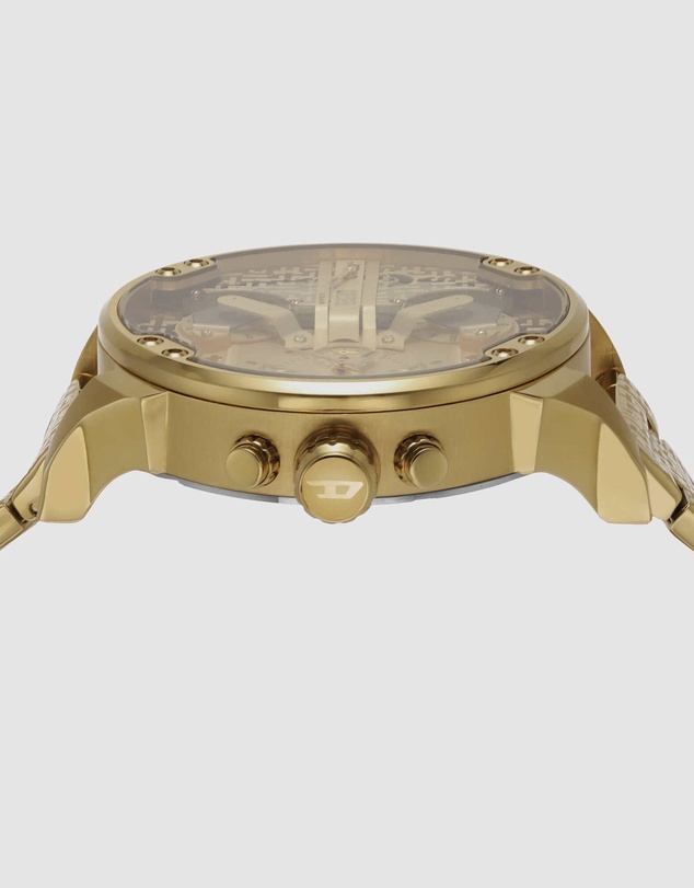 Diesel - Mr. Daddy 2.0 Gold Tone Chronograph Watch